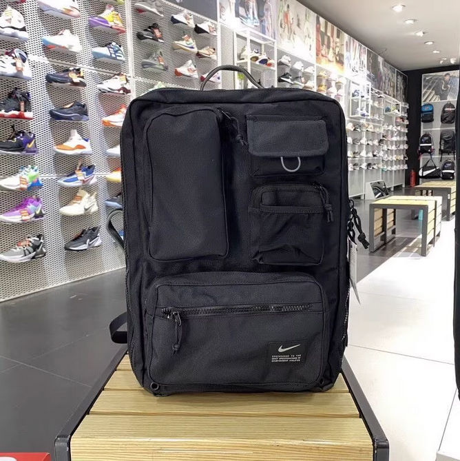 【可定制】气垫双肩包大容量背包工装多口袋电脑包篮球包旅行包学